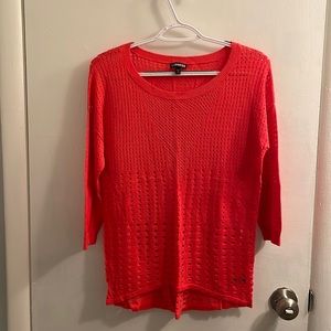 Express pink sweater